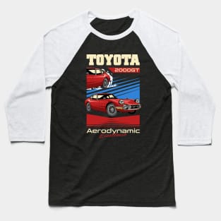 Toyota 2000GT JDM Car Baseball T-Shirt